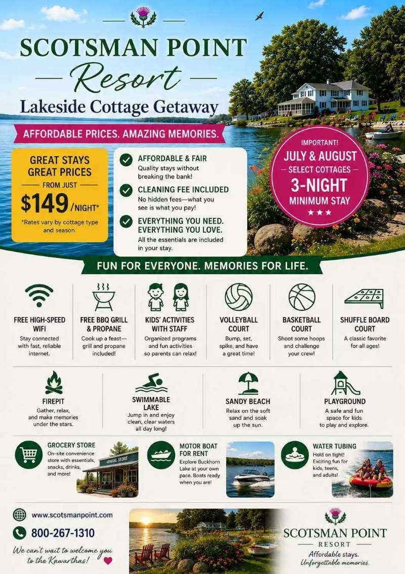 Lakeside Cottage 湖边度假屋